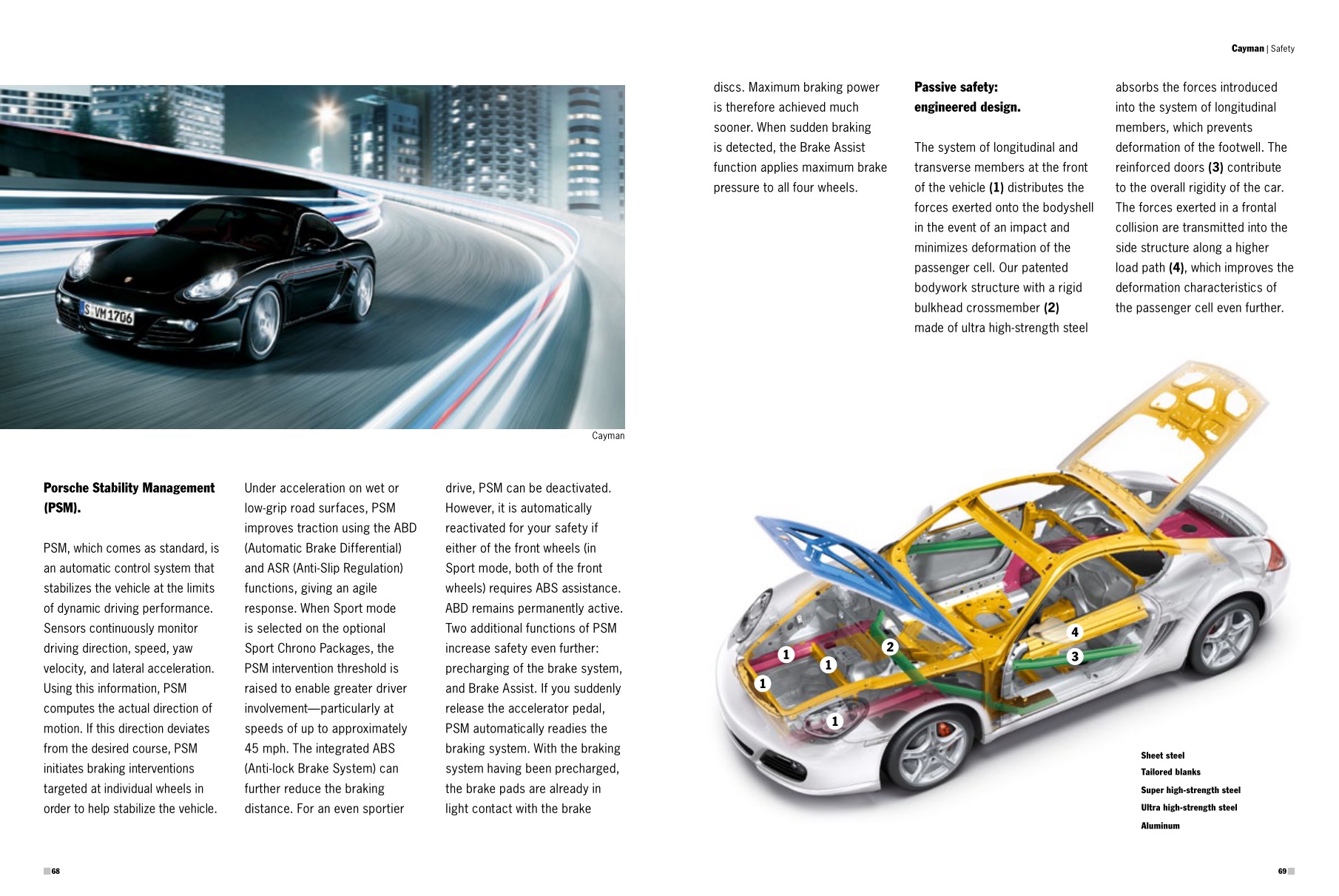 2012 Porsche Cayman Brochure Page 54